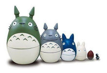 Alternative view 1 of Totoro Nesting Dolls (6 piece) 