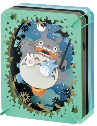  STUDIO GHIBLI via Bluefin Ensky My Neighbor Totoro Illuminated  by The Moon Paper Theater (PT-048) - Official Merchandise : Toys & Games