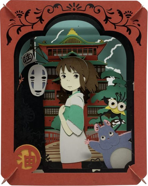 Paper Theater Spirited Away PT-050N in The Town of Wonders
