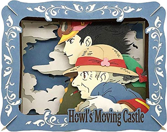 Ensky - Ghibli Howl's Moving Castle Paper Theater Cube PTC-T07