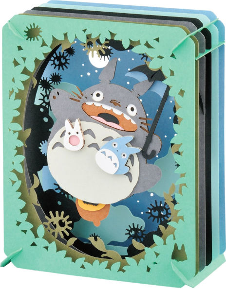 My Neighbor Totoro Totoro Illuminated by the Moon Ensky Paper Theater