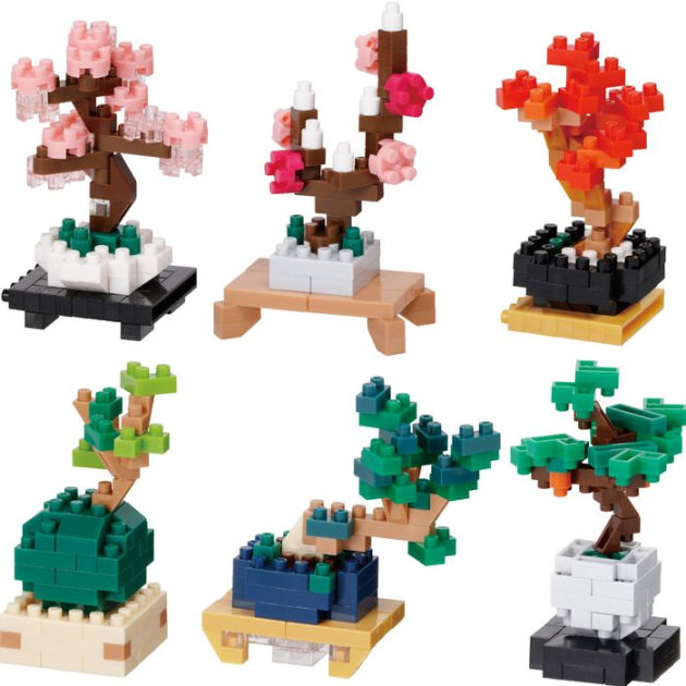 Bonsai Tree Nanoblock Mininano Series Blind Box Assortment by Nanoblock