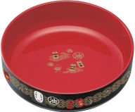 Title: No Face Traditional Japanese Lacquer Ware Snack Bowl 