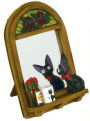 Jiji Mirror (hang/stand) (Studio Ghibli “Kiki's Delivery Service”)