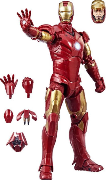 Levántate melocotón Coca Hasbro Marvel Legends Series 6-inch Iron Man Mark 3 by HASBRO, INC | Barnes  & Noble®