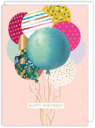 Title: Balloon Bouquet Birthday Greeting Card