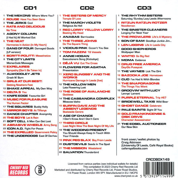 Where Were You?: Independent Music from Leeds 1978-1989