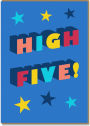 Graduation Greeting Card High Five