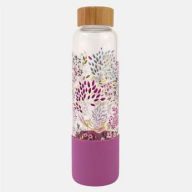 Title: Haveli Garden Glass Water Bottle