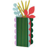 Alternative view 2 of Modern Vase Paper Craft Kit