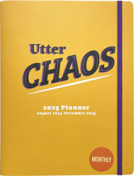 Title: 2024-2025 Utter Chaos 17m Monthly Flexi Planner