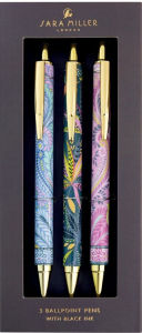 Title: Sara Miller Savannah Set of 3 Pens