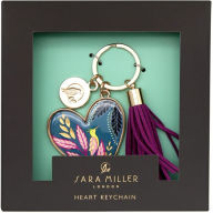 Title: Sara Miller Savannah Keyring NVY