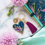 Alternative view 4 of Sara Miller Savannah Keyring NVY