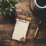 Alternative view 3 of Trick or Treat Memo Pad