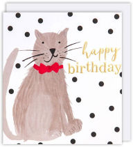 Cat Birthday Greeting Card