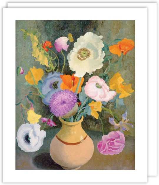 Poppies And Peas Blank Greeting Card by Notes & Queries Barnes & Noble®