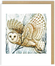 Title: Barn Owl Blank Greeting Card