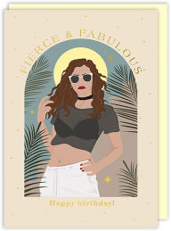 Title: Fierce And Fabulous Birthday Greeting Card