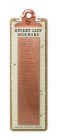 Bucket List Bookmark