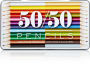 50/50 Colored Pencils in Tin