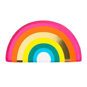 Rainbow Plates S/12