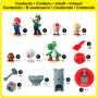 Alternative view 4 of Super Mario Blow Up! Shaky Tower Balancing Game, Tabletop Skill and Action Game with Collectible Super Mario Action Figures