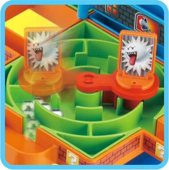 Super Mario Maze Game DX, Tabletop Skill and Action Game with Collectible Super Mario Action Figures