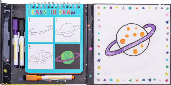 Space Learn to Draw Set