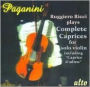 Paganini: Complete Caprices for Solo Violin