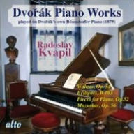 Title: Dvor¿¿k: Piano Works Played on Dvor¿¿k's Own B¿¿sendorfer Piano, Vol. 2, Artist: Radoslav Kvapil