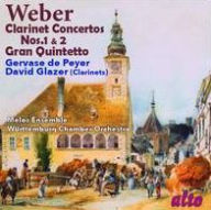 Title: Weber: Clarinet Concertos Nos. 1 & 2; Gran Quintetto, Artist: Gervase de Peyer