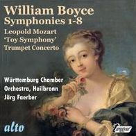 Boyce: Symphonies 1-8; L. Mozart: 'Toy' Symphony; Trumpet Concerto