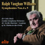 Ralph Vaughn William: Symphonies Nos. 4 & 5