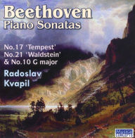 Title: Beethoven: Piano Sonatas No. 17 'Tempest', No. 21 'Waldstein' & No. 10 G major, Artist: Radoslav Kvapil