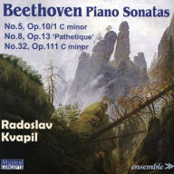 Title: Beethoven: Piano Sonatas No. 5 Op.10/1, No.8 Op. 13 'Path¿¿tique', No. 32 Op. 111, Artist: Radoslav Kvapil