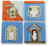 Alternative view 2 of Coasters Set of 4 Ceramic Boxed - Moomin (House)