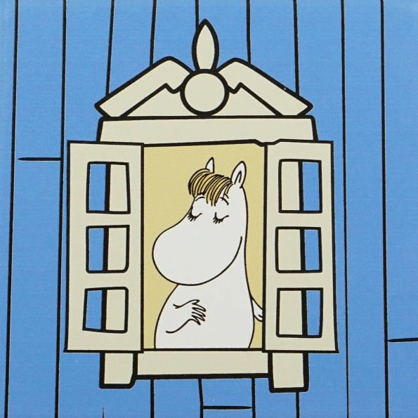 Coasters Set of 4 Ceramic Boxed - Moomin (House)