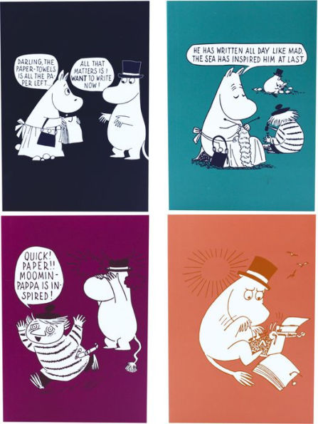 A6 Notebook Set 4 - Moomin (I Want To Write Now!)