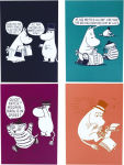 Alternative view 1 of A6 Notebook Set 4 - Moomin (I Want To Write Now!)