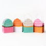 Cupcake Treat Bags S/4