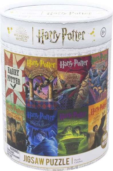 Harry Potter 1000-Piece Book Covers Puzzle