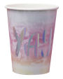 Ginger Ray Rainbow & Iridescent YAY Paper Cups - Iridescent Party