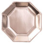 Ginger Ray Plate - Plain Rose Gold