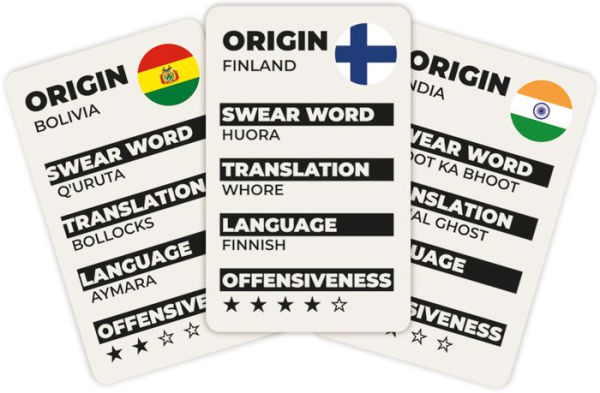 How to F**cking Swear Around the World Card Deck