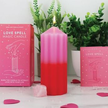 Love Spell Magic Candle