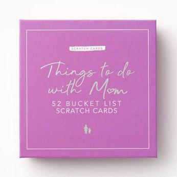 100 Things to do with Mom Scratch Cards by Gift Republic