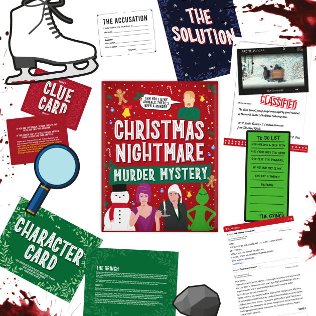 Christmas Nightmare - Murder Mystery Game by Gift Republic | Barnes & Noble® christmas-nightmare-murder-mystery-game-by-gift-republic-barnes-noble