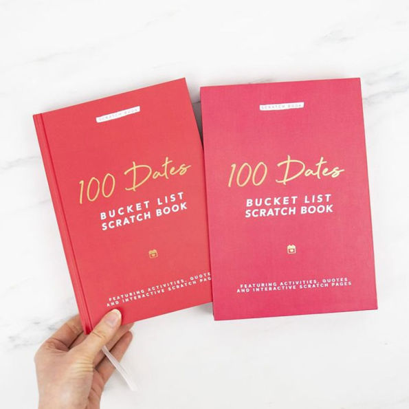 100 Dates Bucket List Scratch Book