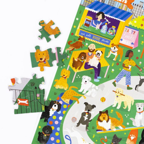 Cat Café & Dog Park 500pc Jigsaw